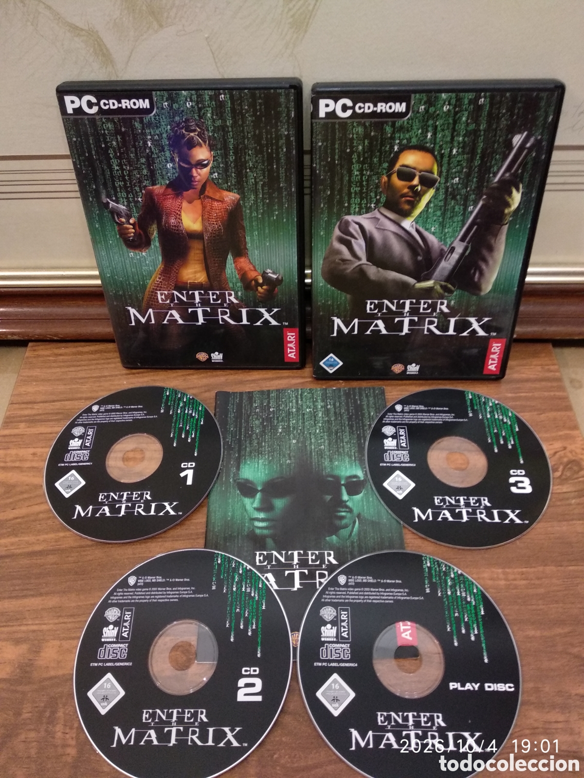 Videojuegos y consolas: PC CD-ROM Enter The Matrix - Foto 3