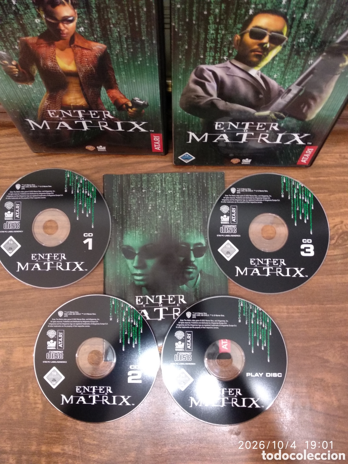 Videojuegos y consolas: PC CD-ROM Enter The Matrix - Foto 4