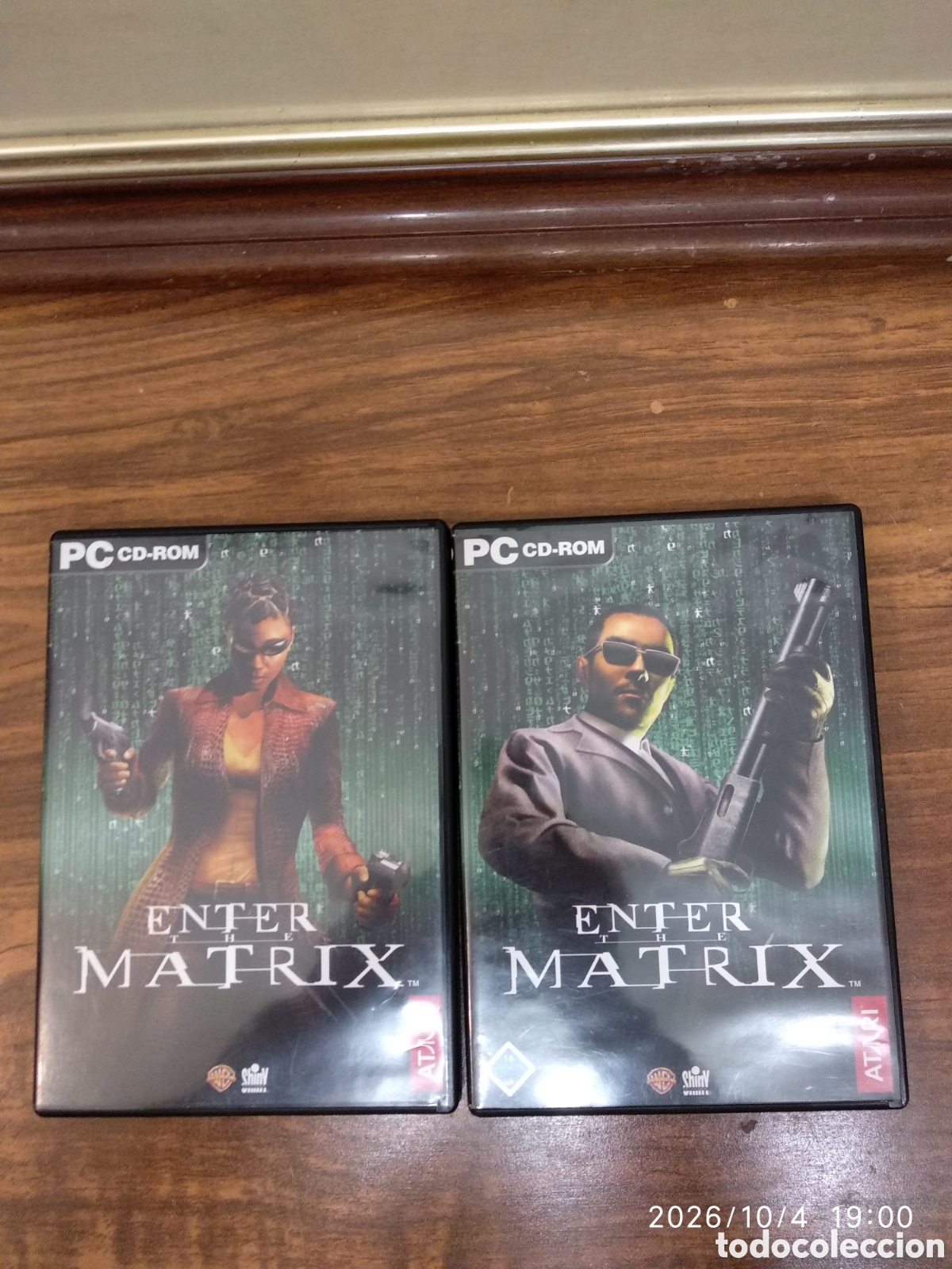 Videojuegos y consolas: PC CD-ROM Enter The Matrix