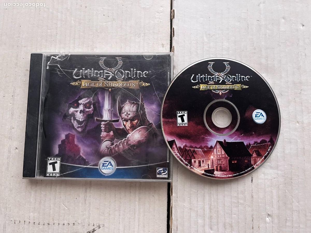 Videojuegos y consolas: ULTIMA ONLINE AGE OF SHADOWS - PC CD ROM KREATEN