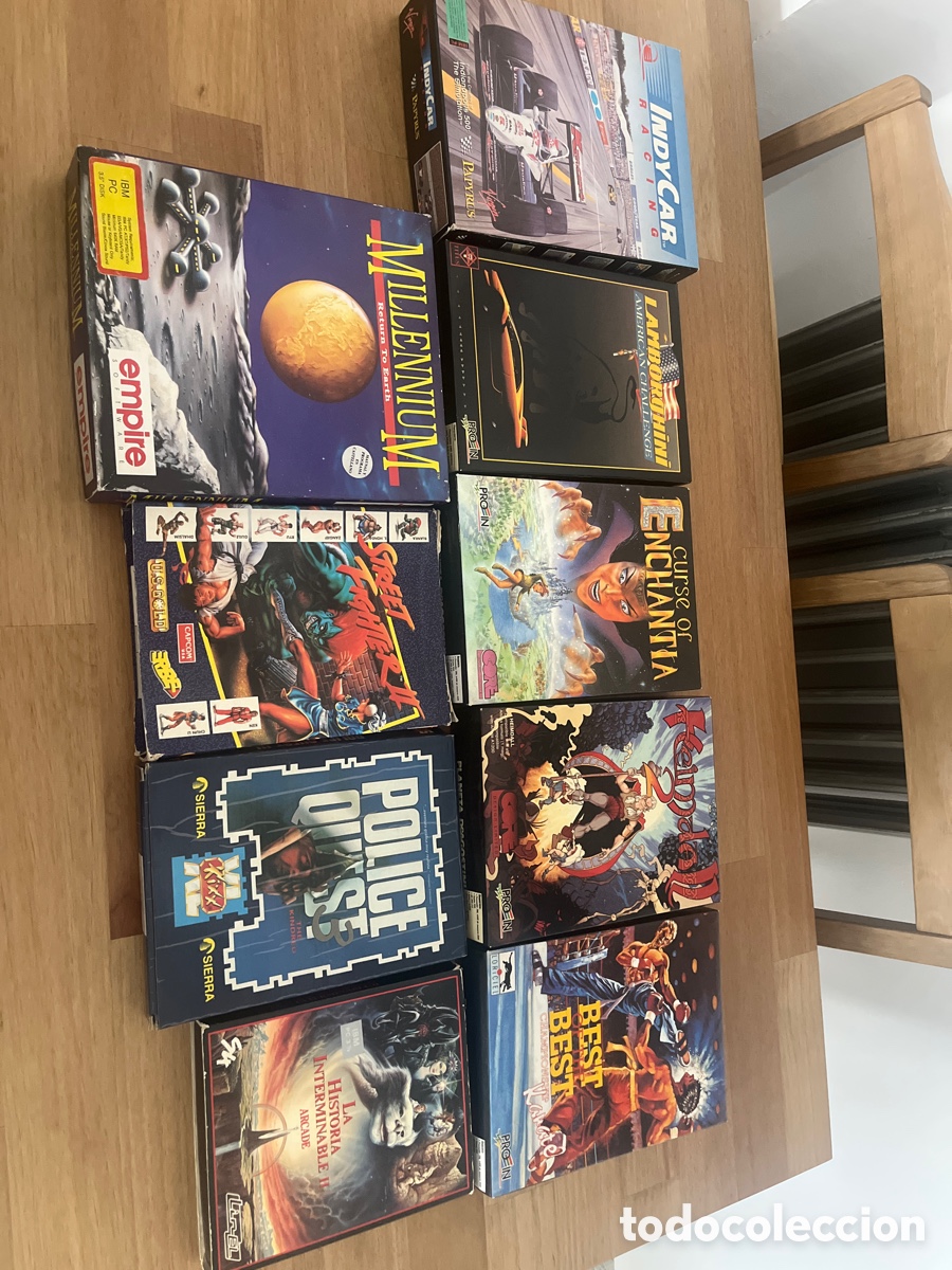 Videojuegos y consolas: Lote videojuegos PC en disquete - Foto 1
