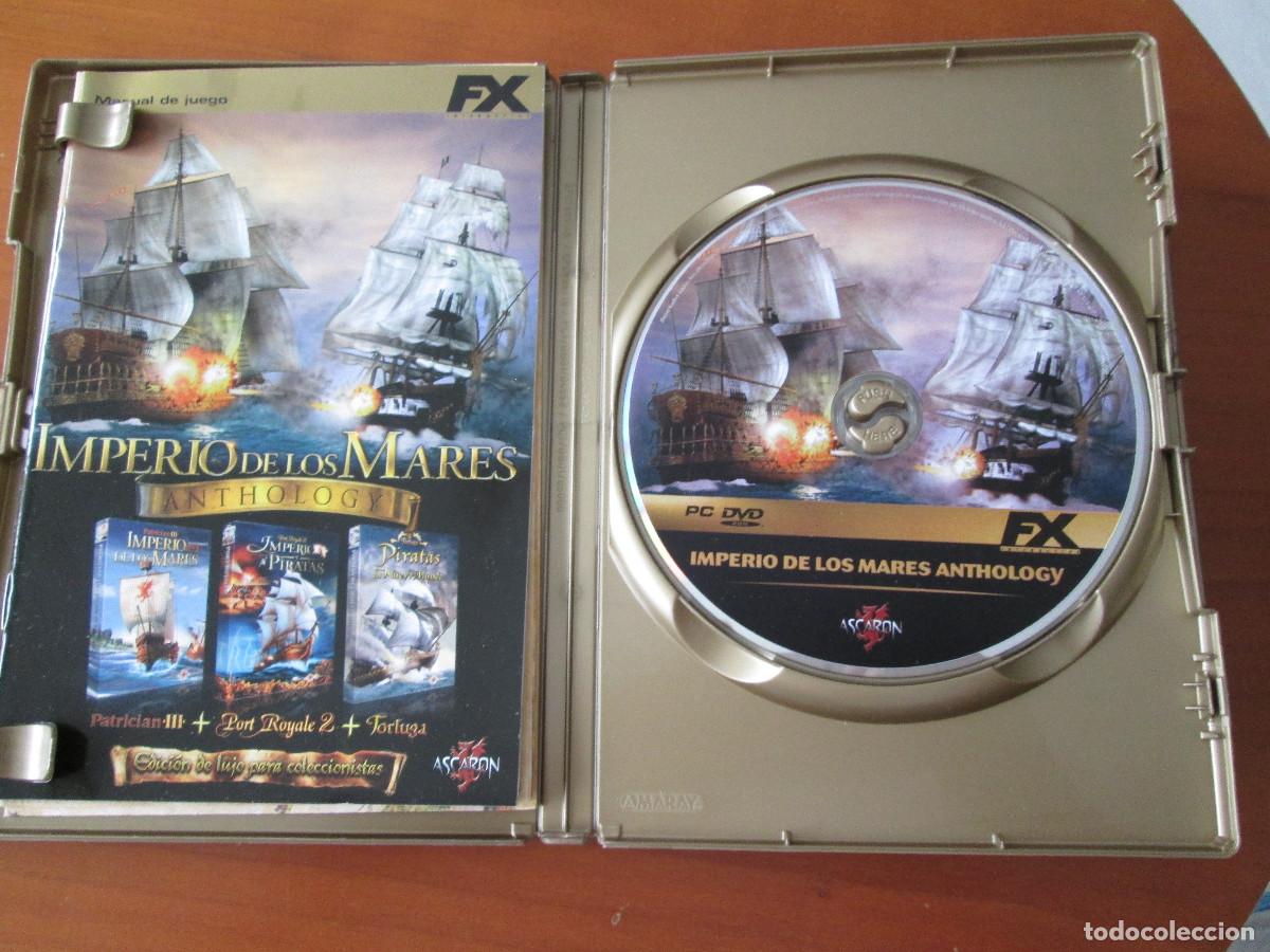 Videojuegos y consolas: IMPERIO DE LOS MARES - ANGHOLOGY - JUEGO PC DVD - Foto 2