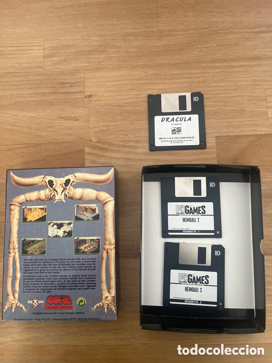 Videojuegos y consolas: Heimdall 2 pc disquete - Foto 2
