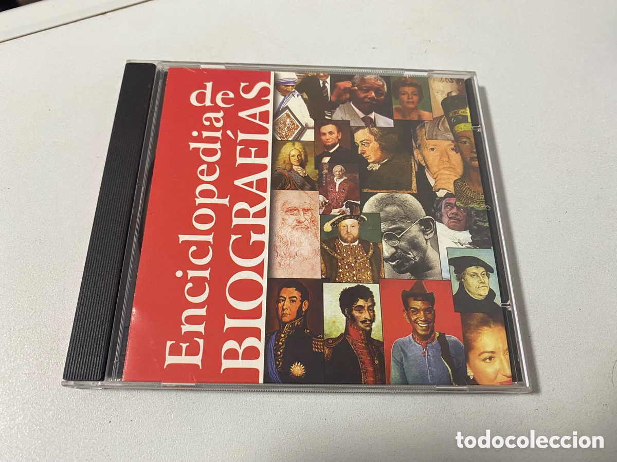 Videojuegos y consolas: Enciclopedias De Biografias Cd Rom