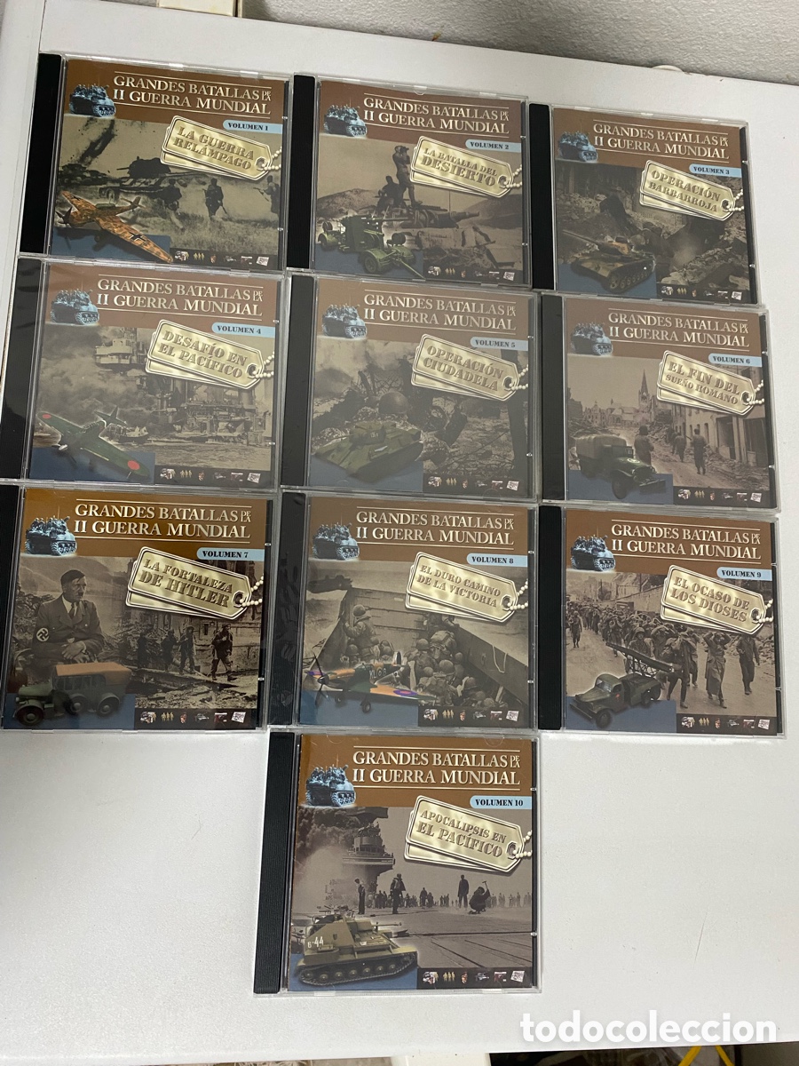 Videojuegos y consolas: Grandes Batallas De La II Guerra Mundial Cd Rom