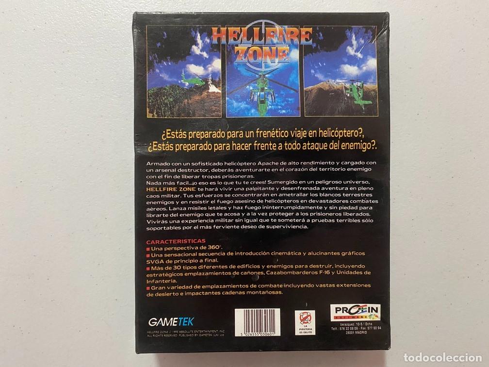 Videojuegos y consolas: Hellfire Zone - PC Videojuego - CAJA CART&Oacute;N - CD - Foto 4