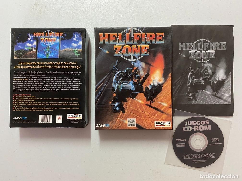 Videojuegos y consolas: Hellfire Zone - PC Videojuego - CAJA CART&Oacute;N - CD - Foto 5