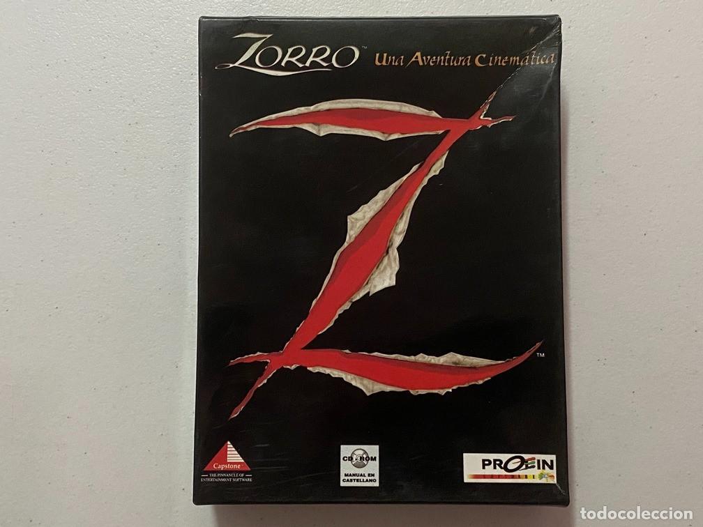 Videojuegos y consolas: Zorro - PC Videojuego - CAJA CART&Oacute;N - DISQUETE