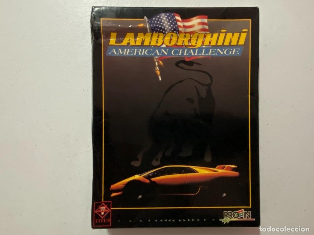 Videojuegos y consolas: Lamborghini - PC Videojuego - CAJA CART&Oacute;N - DISQUETE