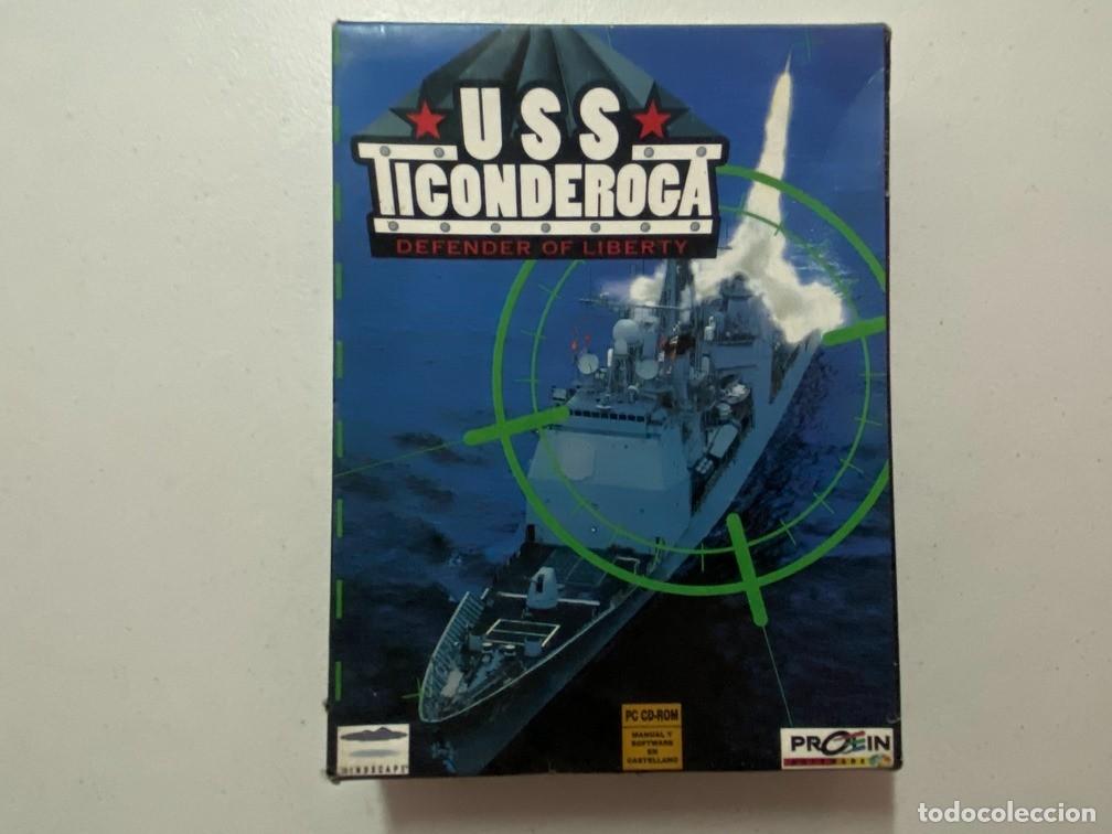 Videojuegos y consolas: USS Ticonderoca - PC Videojuego - CAJA CART&Oacute;N - CD