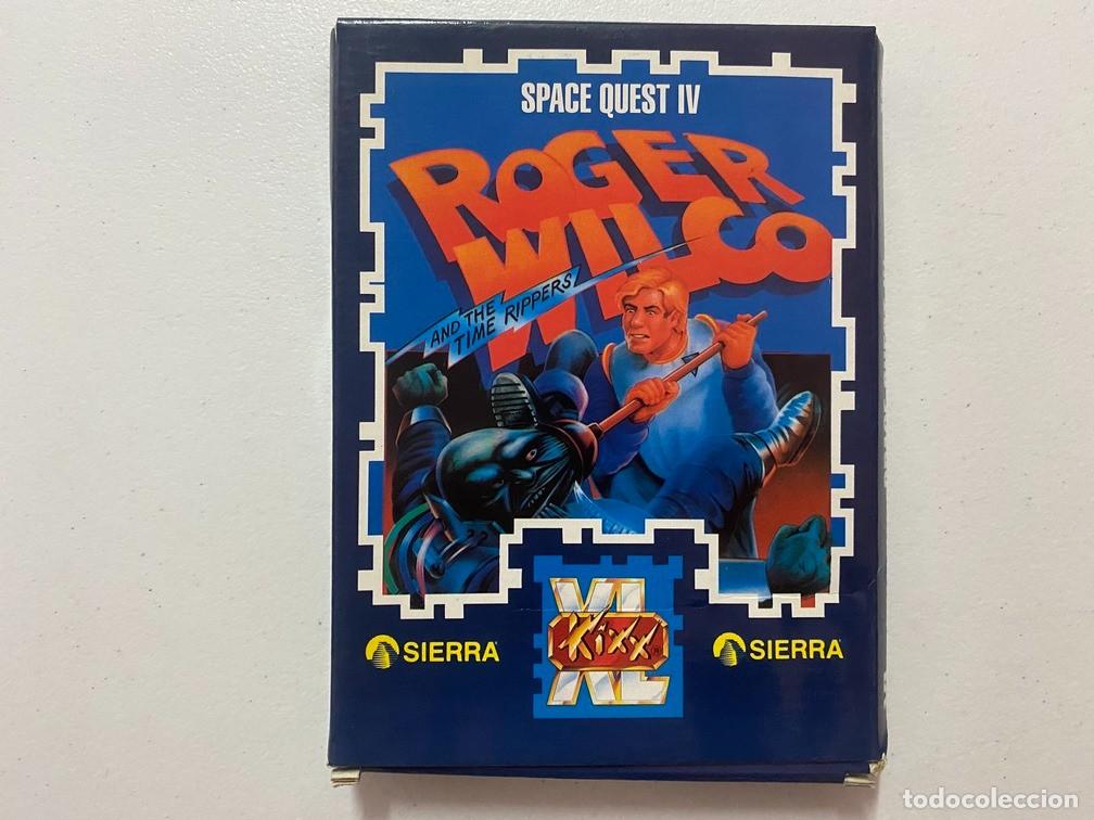 Videojuegos y consolas: Space Quest IV - PC Videojuego - CAJA CART&Oacute;N - DISQUETE