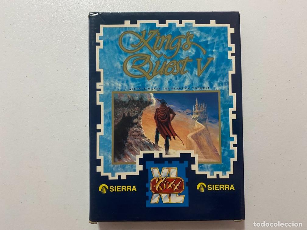 Videojuegos y consolas: King's Quest V - PC Videojuego - CAJA CART&Oacute;N - DISQUETE