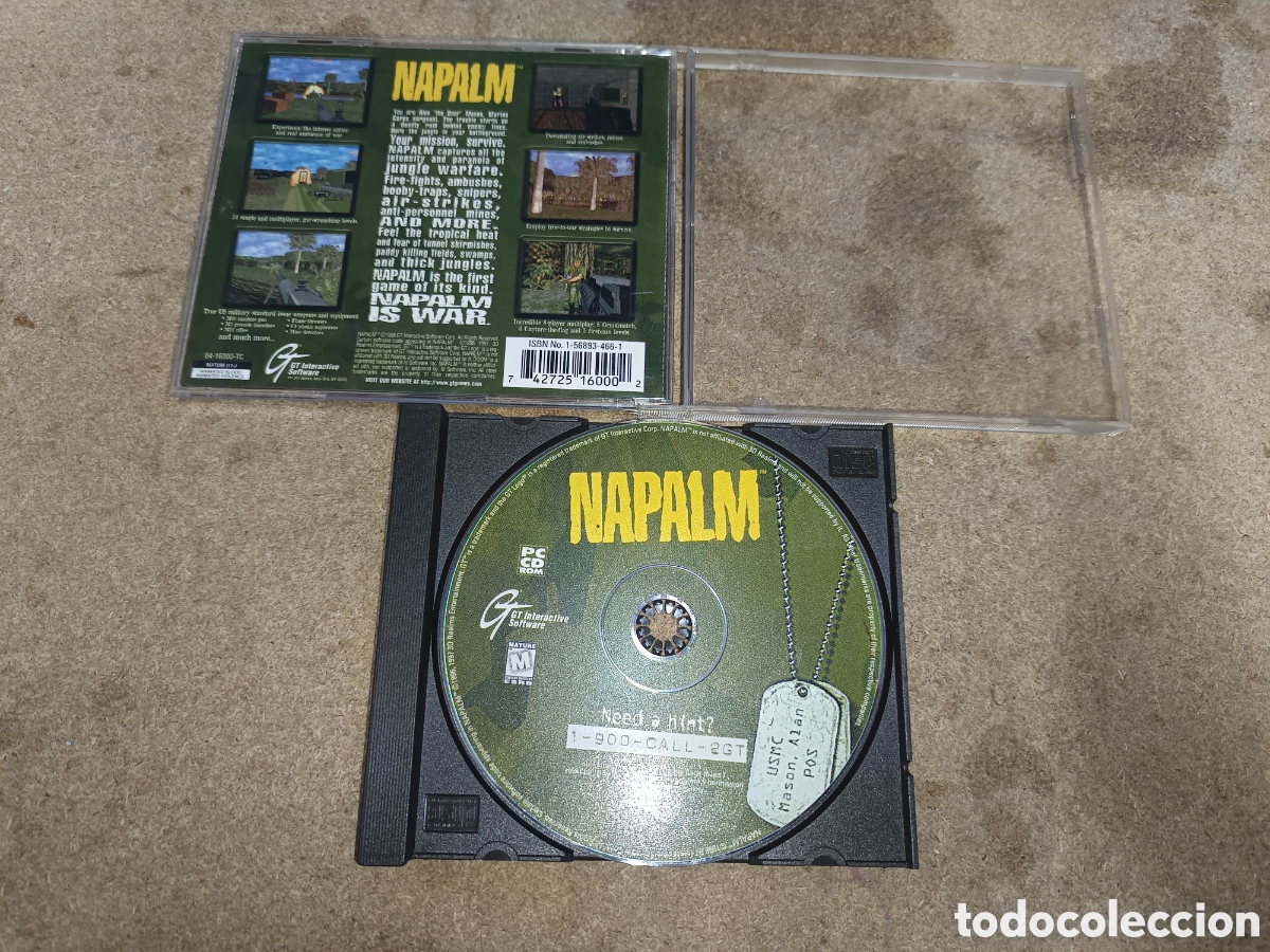Videojuegos y consolas: PC CD NAPALM NTSC-USA