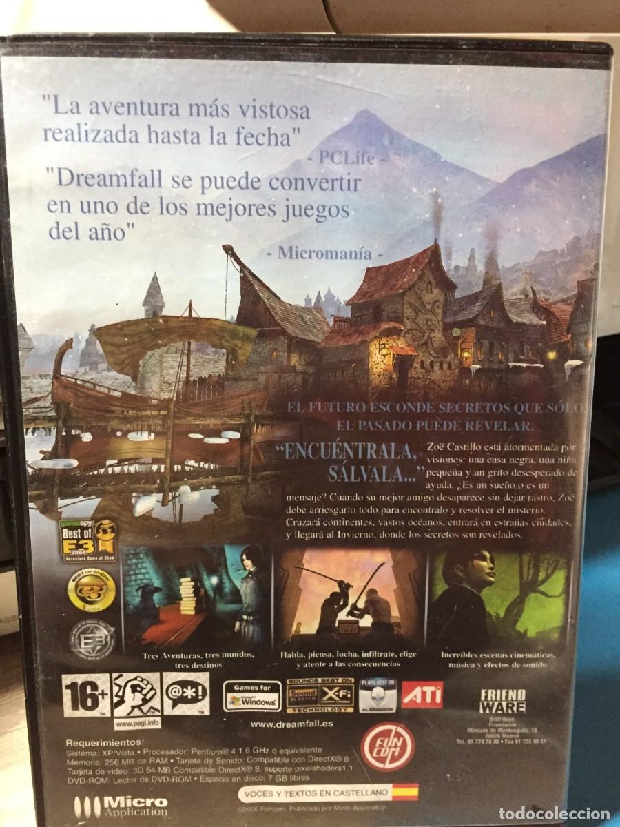 Videojuegos y consolas: dreamfall the longest journey pc dvd rom - Foto 2