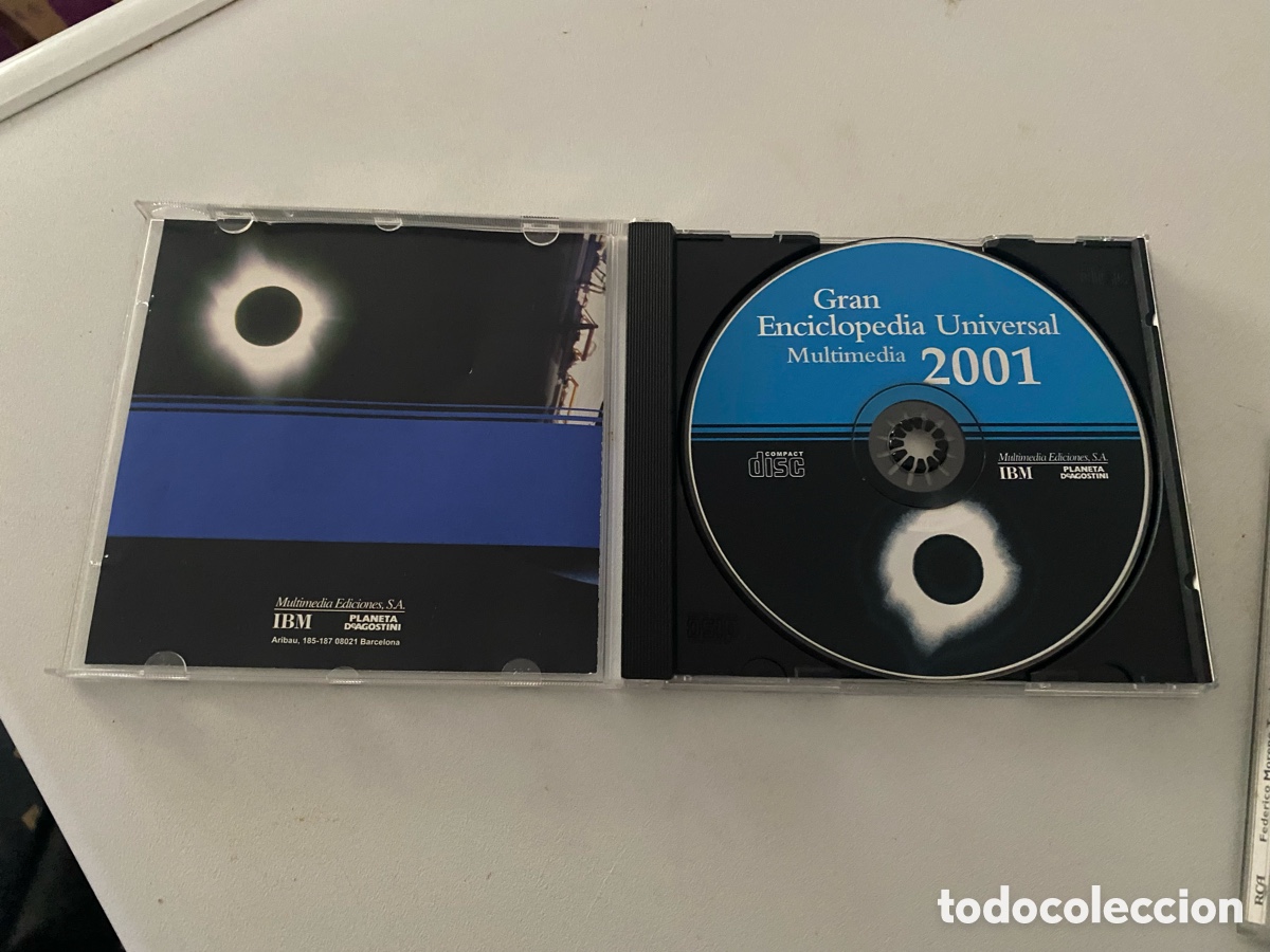 Videojuegos y consolas: Gran Enciclopedia Universal Multimedia 2001 Cd Rom - Foto 2