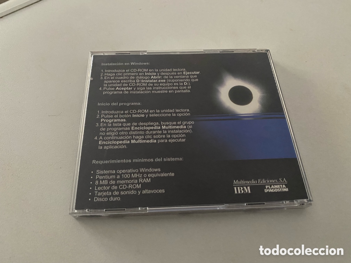 Videojuegos y consolas: Gran Enciclopedia Universal Multimedia 2001 Cd Rom - Foto 3