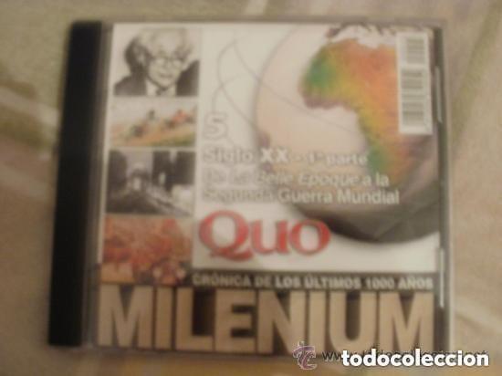 Videojuegos y consolas: CDROM numero 5 QUO MILLENIUM cronica de los ultimos 1000 a&ntilde;os