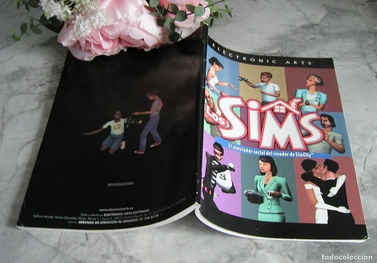 Videojuegos y consolas: Manual juego pc Los Sims Electronic Arts Primer juego en espa&ntilde;ol A&ntilde;o 2000