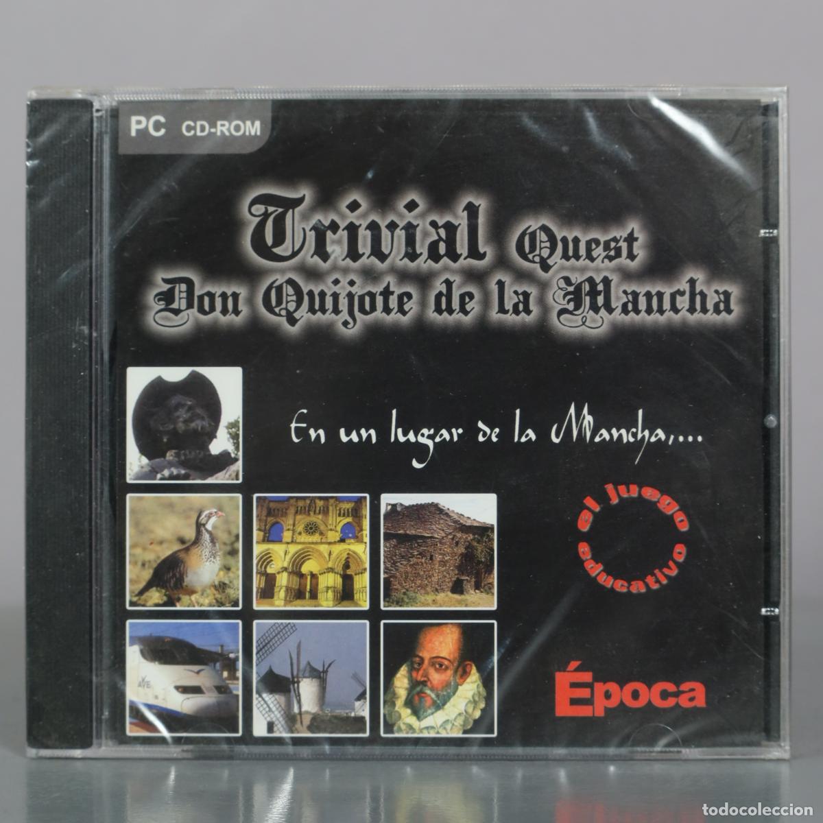 Videojuegos y consolas: PC CD-ROM Trivial Quest Don Quijote de la Mancha - &Eacute;poca . PRECINTADO
