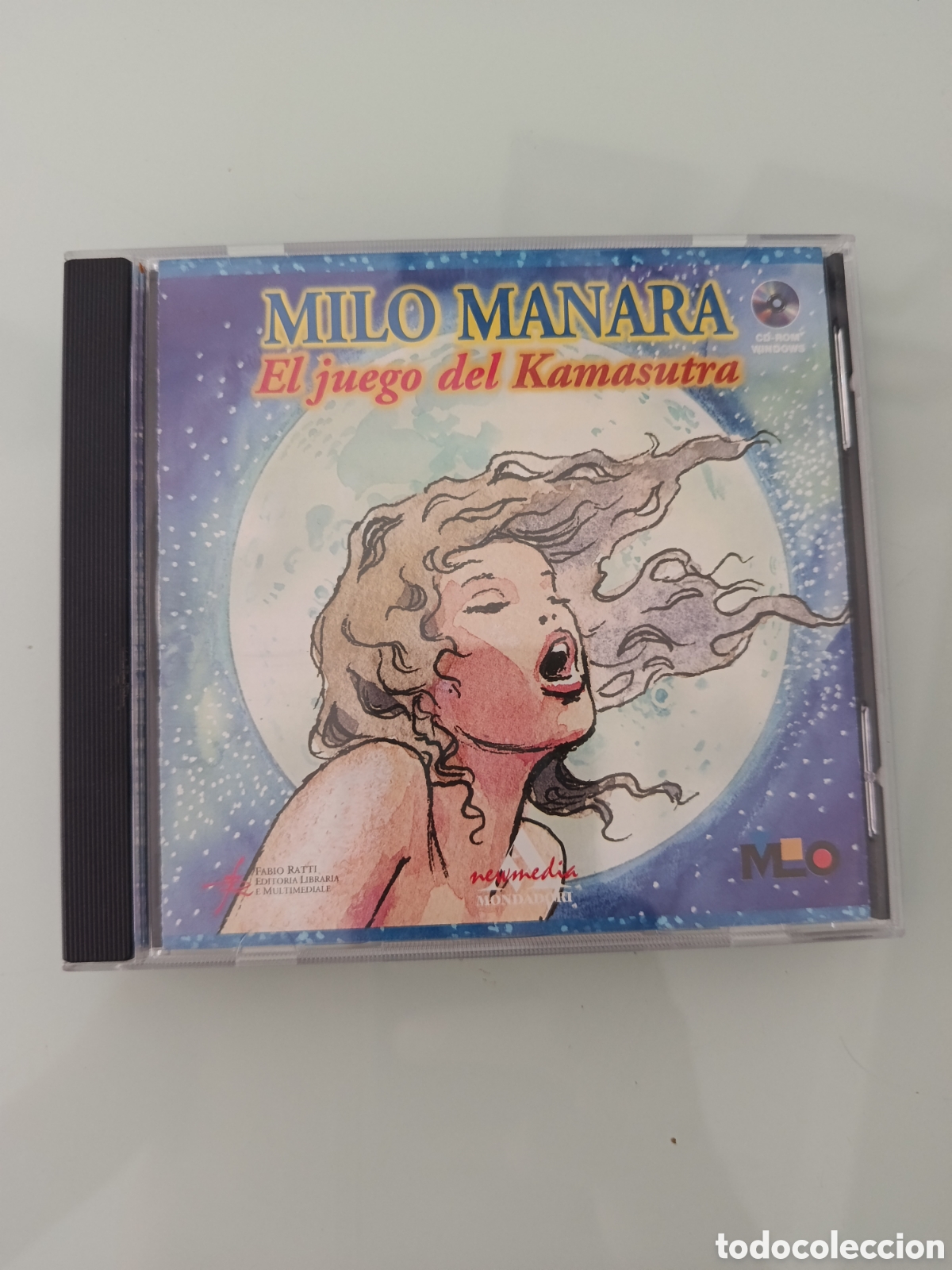 Videojuegos y consolas: MILO MANARA EL JUEGO DEL KAMASUTRA PC CD - Foto 1