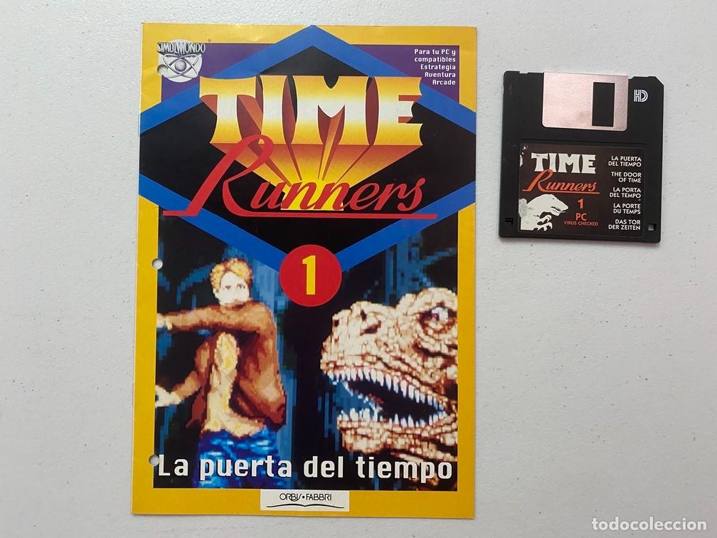 Videojuegos y consolas: Time Runners 1 - PC Videojuego - JUEGO Y REVISTA - DISQUETE