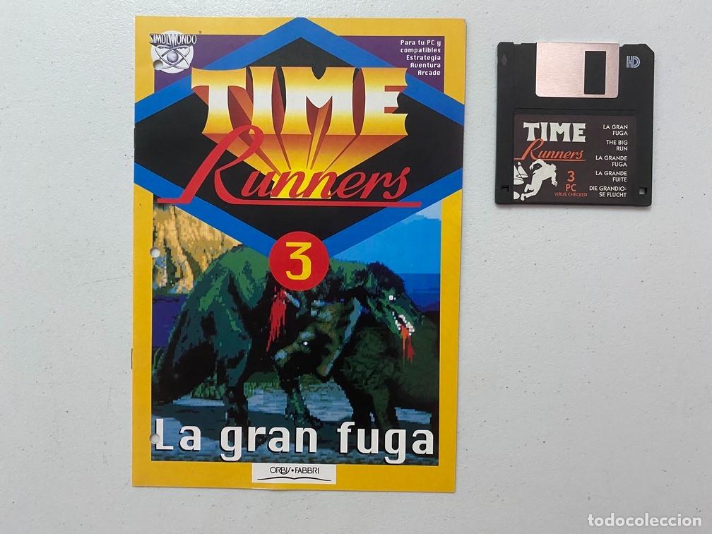 Videojuegos y consolas: Time Runners 3 - PC Videojuego - JUEGO Y REVISTA - DISQUETE