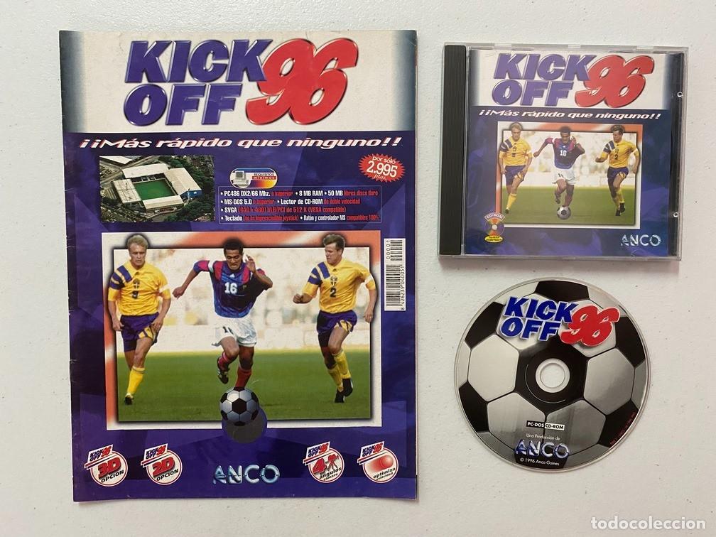 Videojuegos y consolas: Kick Off 96 - PC Videojuego - Juego y Revista - CD-Rom