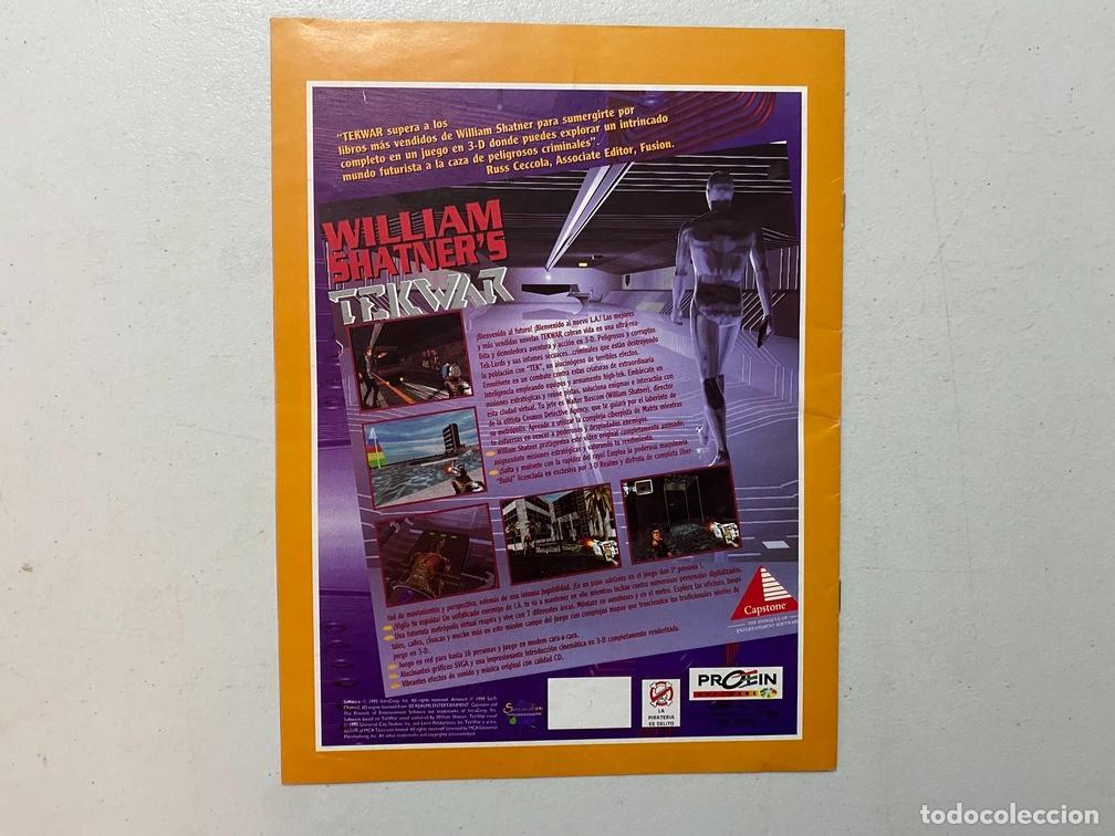 Videojuegos y consolas: TEKWAR - PC REVISTA / GU&Iacute;A DE VIDEOJUEGO - Foto 2