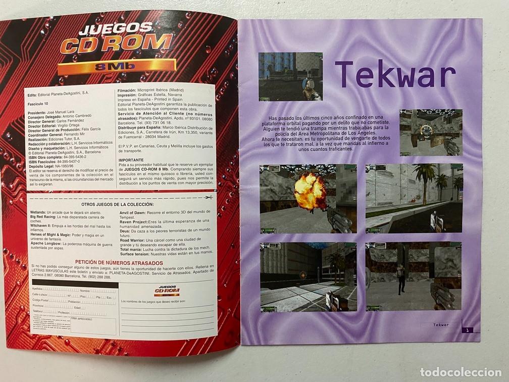 Videojuegos y consolas: TEKWAR - PC REVISTA / GU&Iacute;A DE VIDEOJUEGO - Foto 3