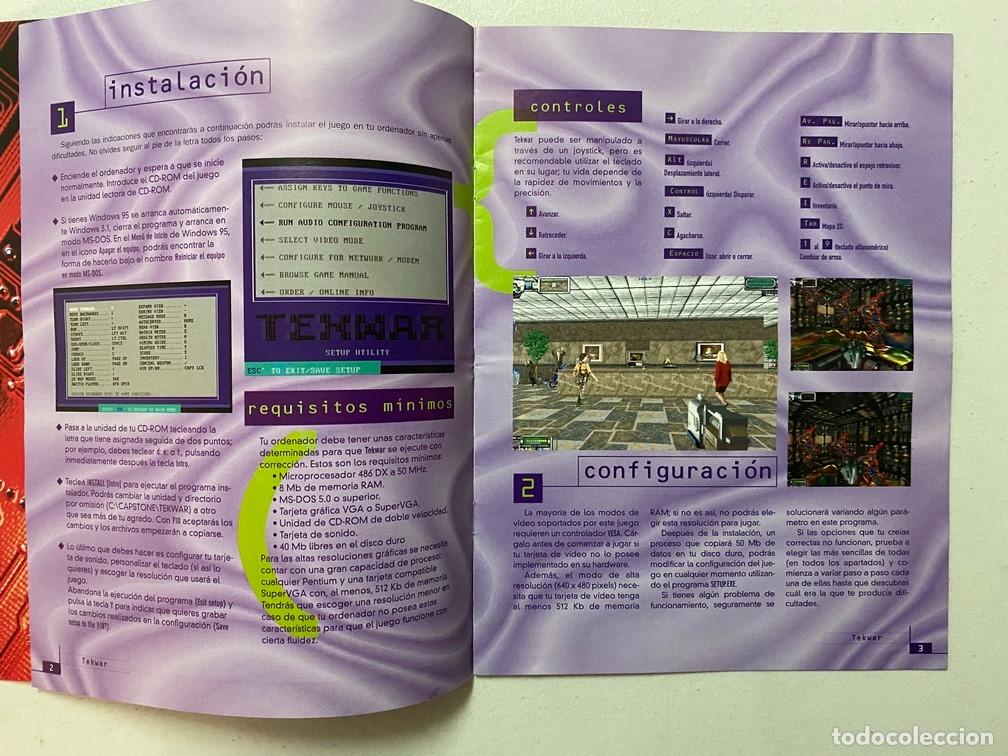 Videojuegos y consolas: TEKWAR - PC REVISTA / GU&Iacute;A DE VIDEOJUEGO - Foto 4