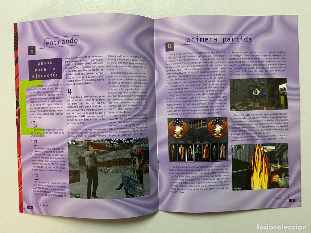 Videojuegos y consolas: TEKWAR - PC REVISTA / GU&Iacute;A DE VIDEOJUEGO - Foto 5