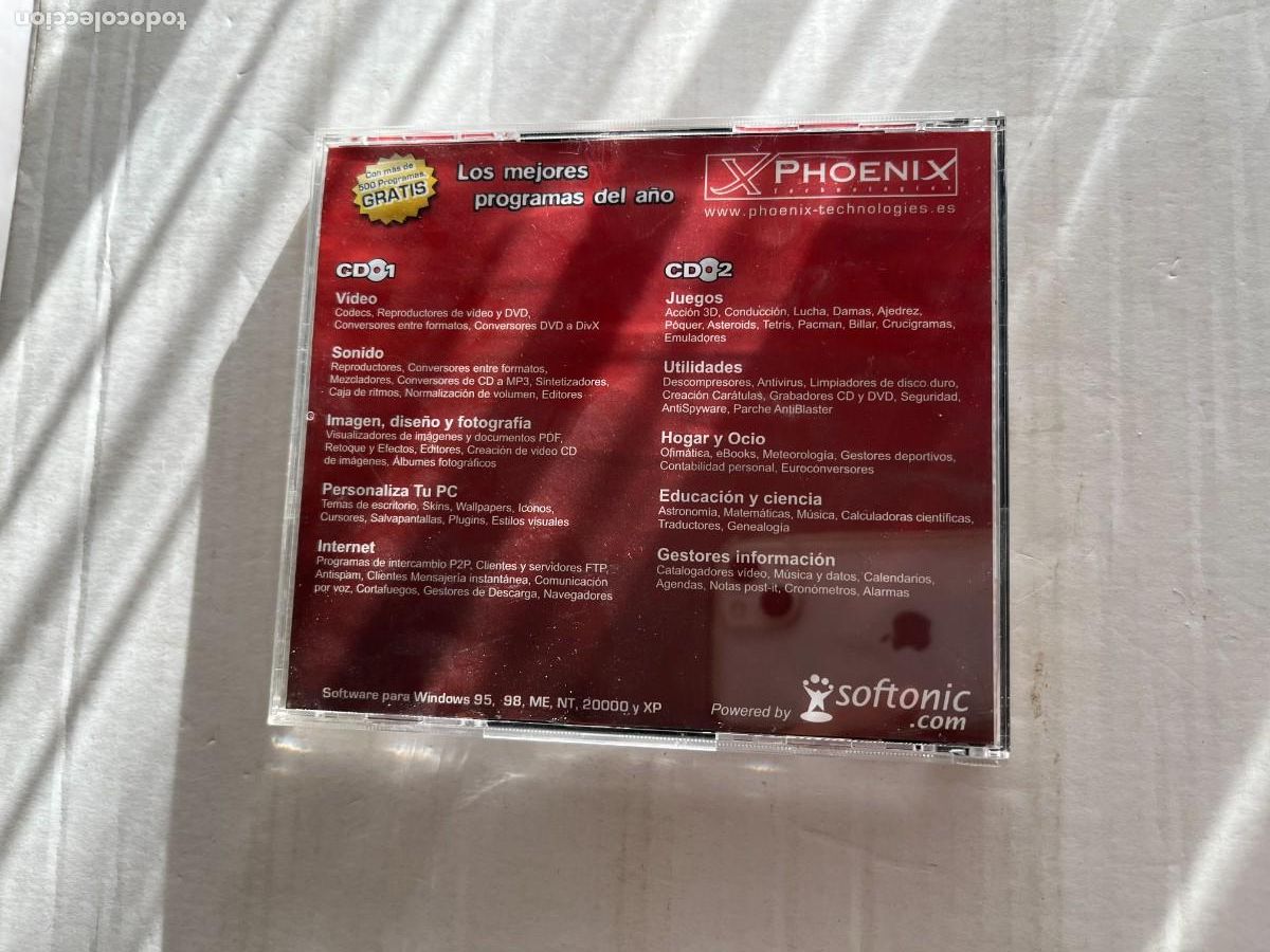 Videojuegos y consolas: LOS MEJORES PROGRAMAS DEL A&Ntilde;O 2 CDS SOFTONIC - PC CD ROM KREATEN - Foto 2