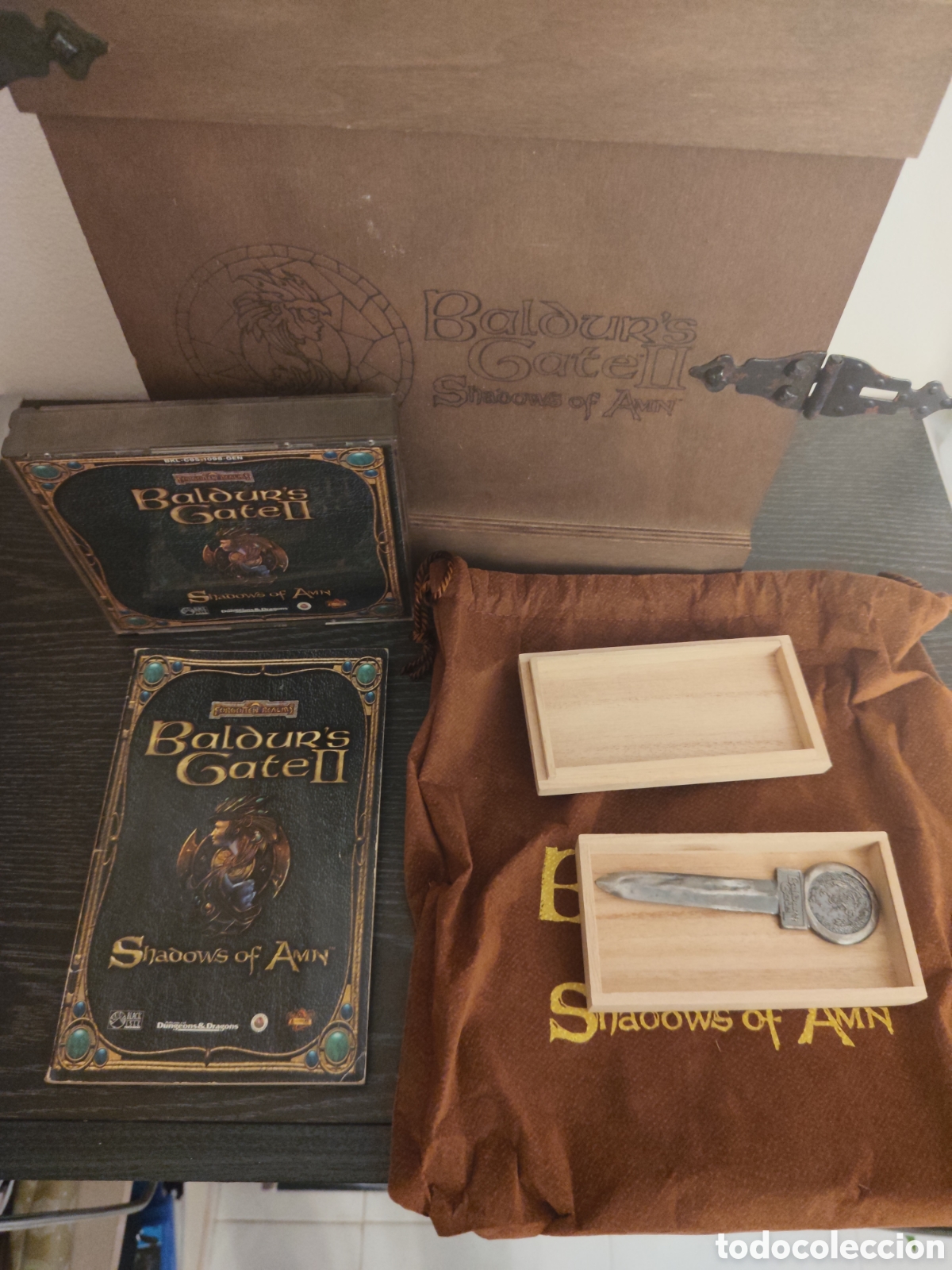 Jeux Vid&eacute;o et Consoles: PC - BALDUR'S GATE II (2) SHADOWS OF AMN. EDICI&Oacute;N COLECCIONISTA LIMITADA. N&ordm; DE SERIE BAJO: 0072