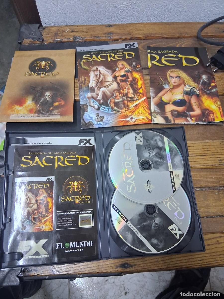 Videojogos e Consolas: Juego para ordenador pc CD ROM La leyenda del arma sagrada Sacred magia seres mitol&oacute;gicos