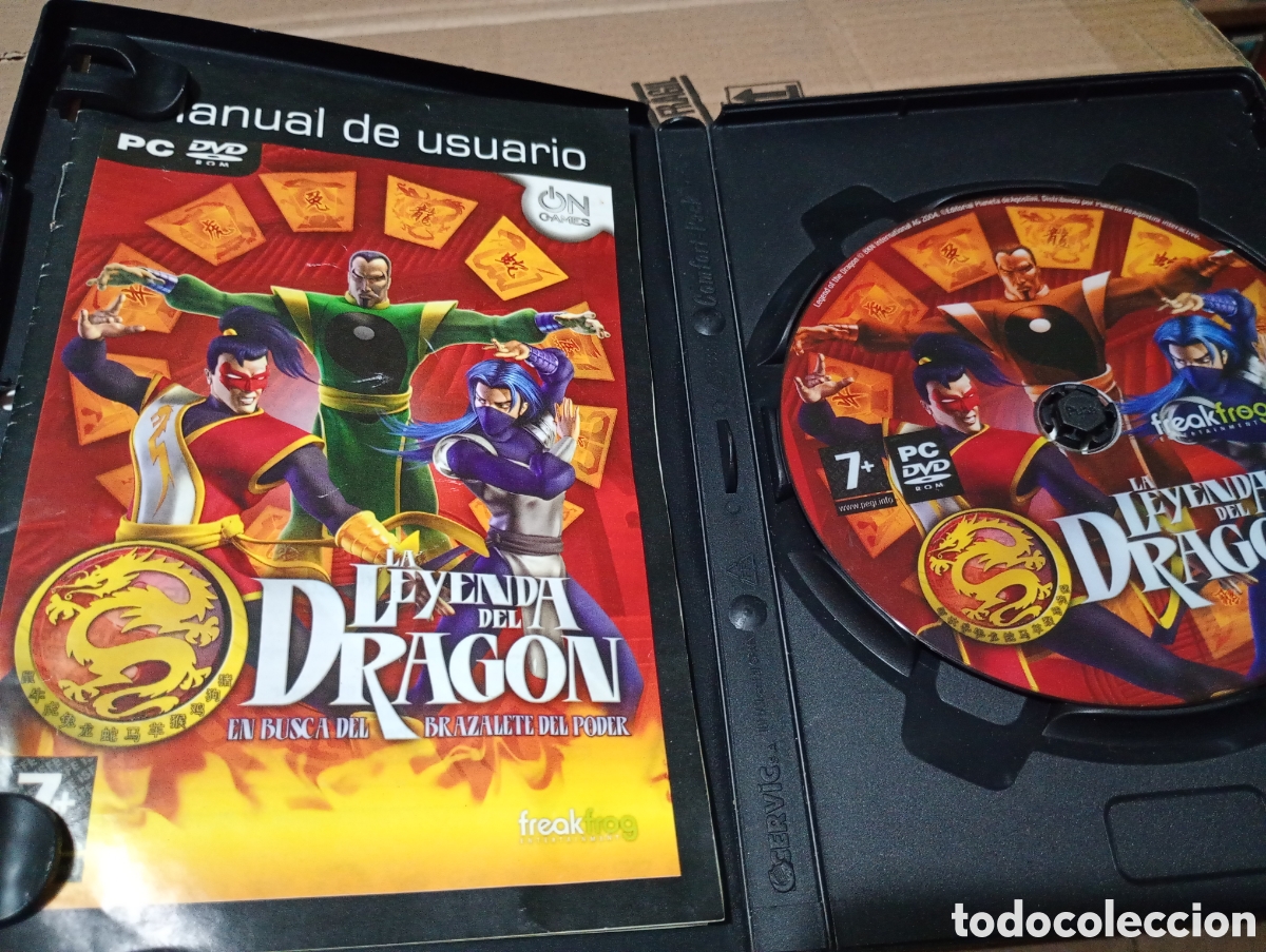 Videojuegos y consolas: La leyenda del drag&oacute;n en busca del brazalete del poder PC DVD ROM - Foto 2