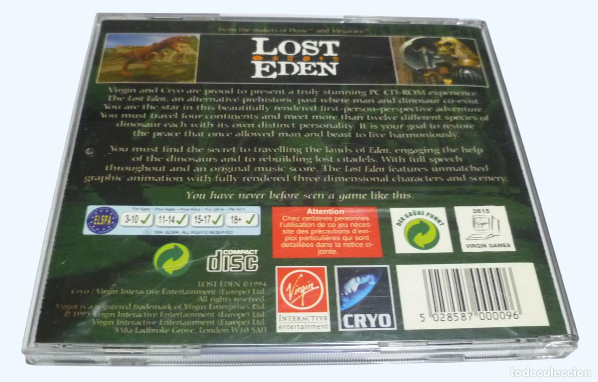 Videojuegos y consolas: Juego para PC - Lost Eden (1994) - Foto 3