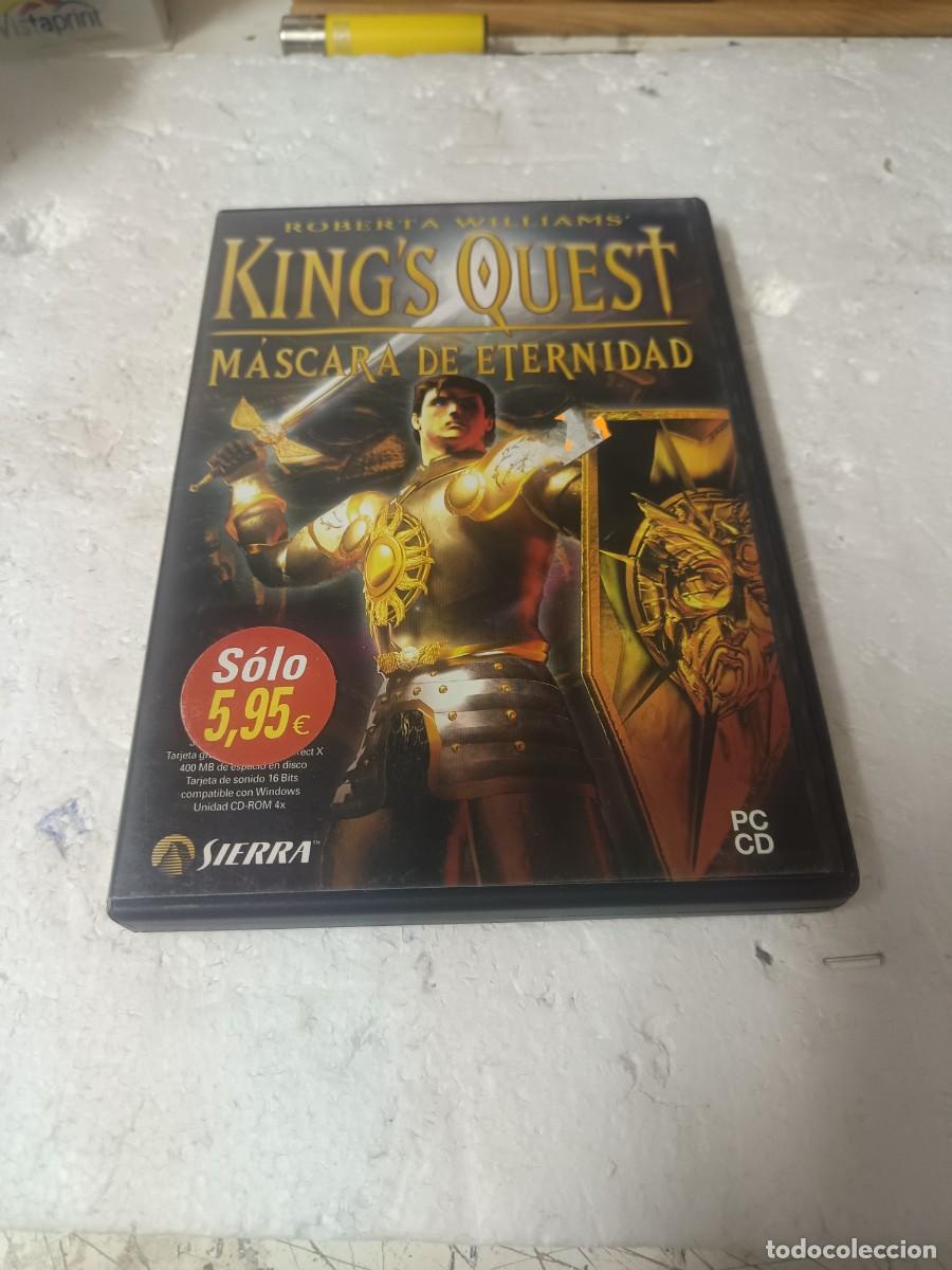 Videojuegos y consolas: Juego pc cdrom kings quest la mascara - Foto 1