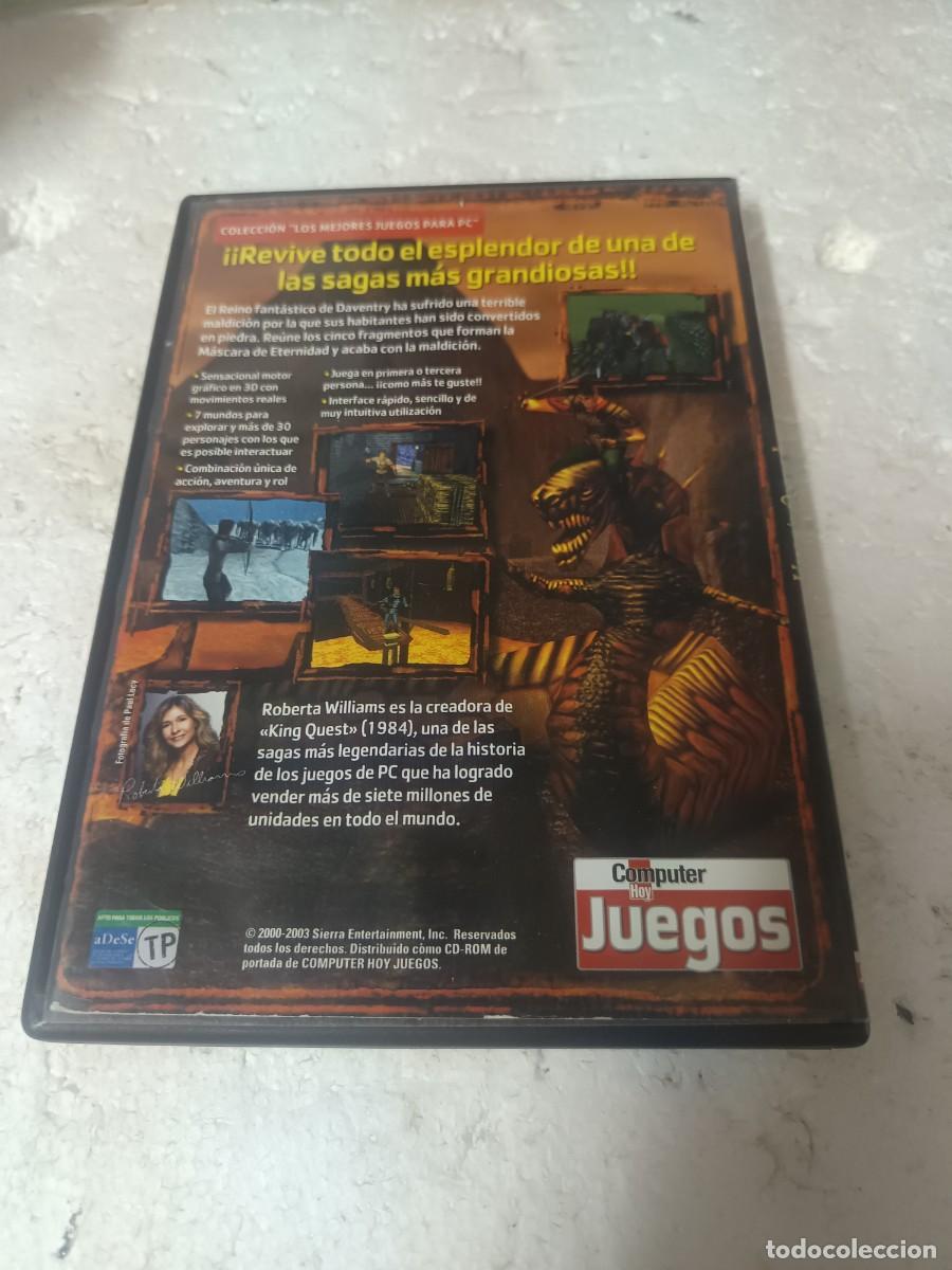 Videojuegos y consolas: Juego pc cdrom kings quest la mascara - Foto 2