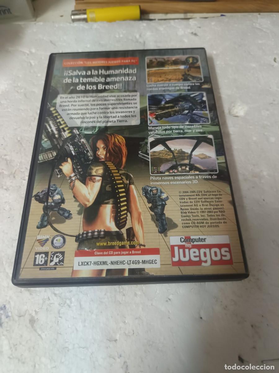 Videojuegos y consolas: Juego pc cdrom breed - Foto 2