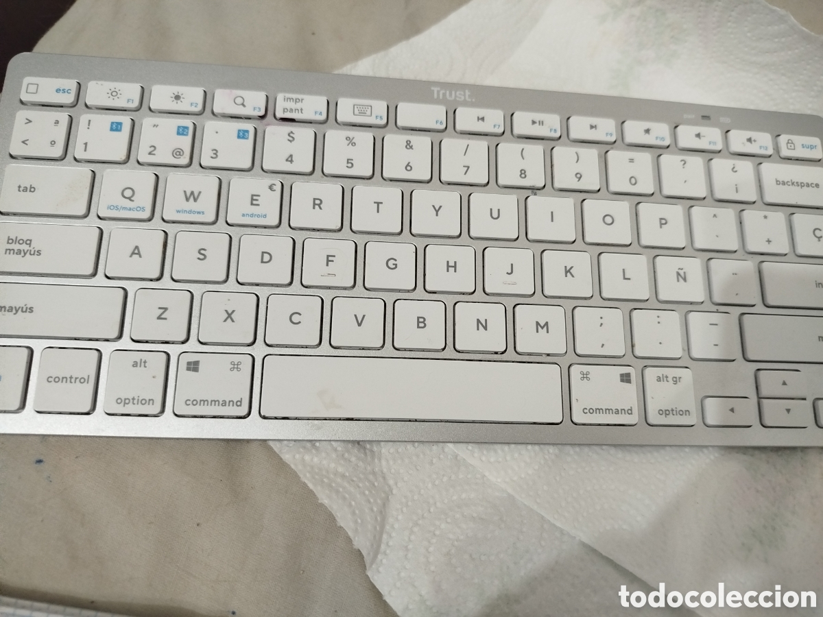 Videojuegos y consolas: Teclado bluetooth para Mac y pc - Foto 6
