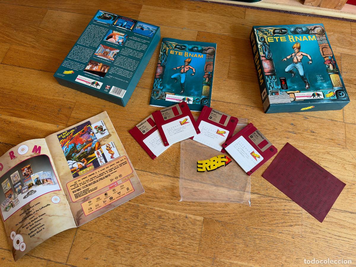Videojuegos y consolas: ETERNAM PC &ndash; ERBE / Infogrames 1992 &ndash; Big Box &ndash; Edici&oacute;n espa&ntilde;ola &ndash; Completo