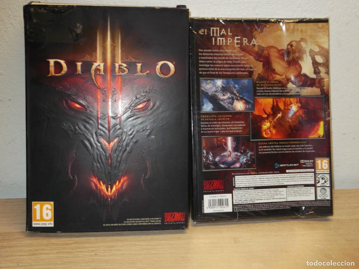 Videogiochi e Consoli: DIABLO III EDICI&Oacute;N COLECCIONISTA en CAJA CART&Oacute;N NUEVO-PRECINTADO