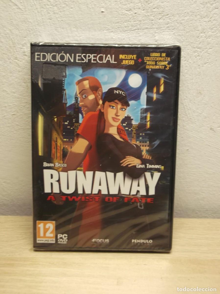 Videojogos e Consolas: Runaway: A Twist Of Fate - EdICION Especial LIBRO + JUEGO PC NUEVO PRECINTADO
