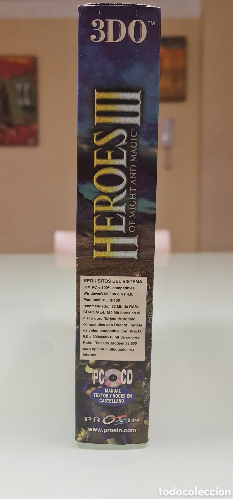 Videojuegos y consolas: Heroes III PC Big Box Completo Proein Espa&ntilde;a - Foto 2