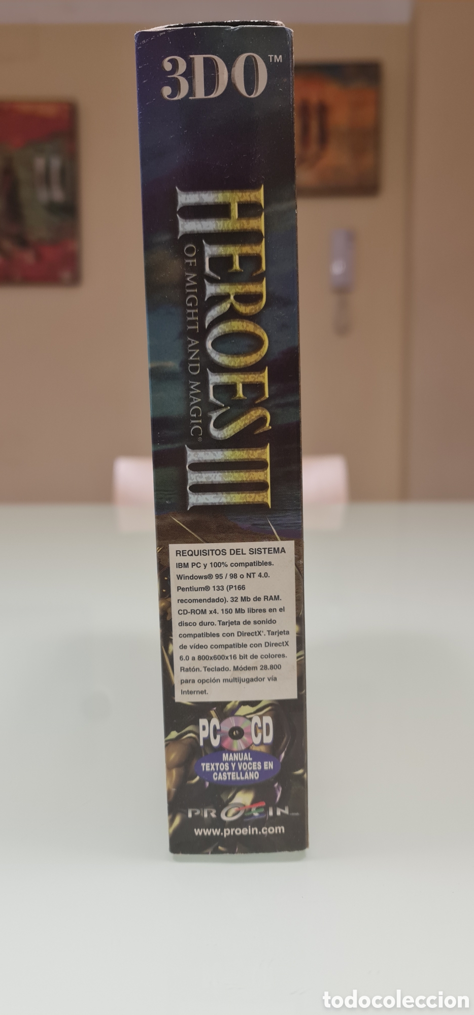 Videojuegos y consolas: Heroes III PC Big Box Completo Proein Espa&ntilde;a - Foto 4