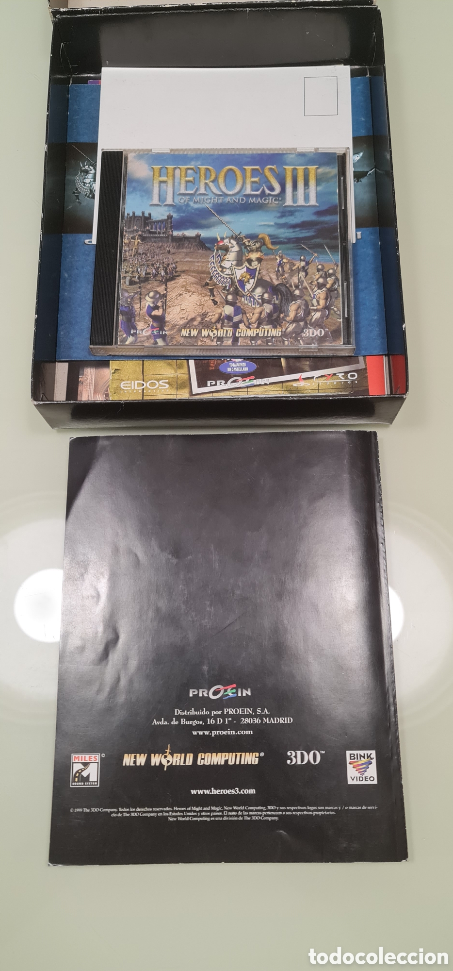 Videojuegos y consolas: Heroes III PC Big Box Completo Proein Espa&ntilde;a - Foto 7