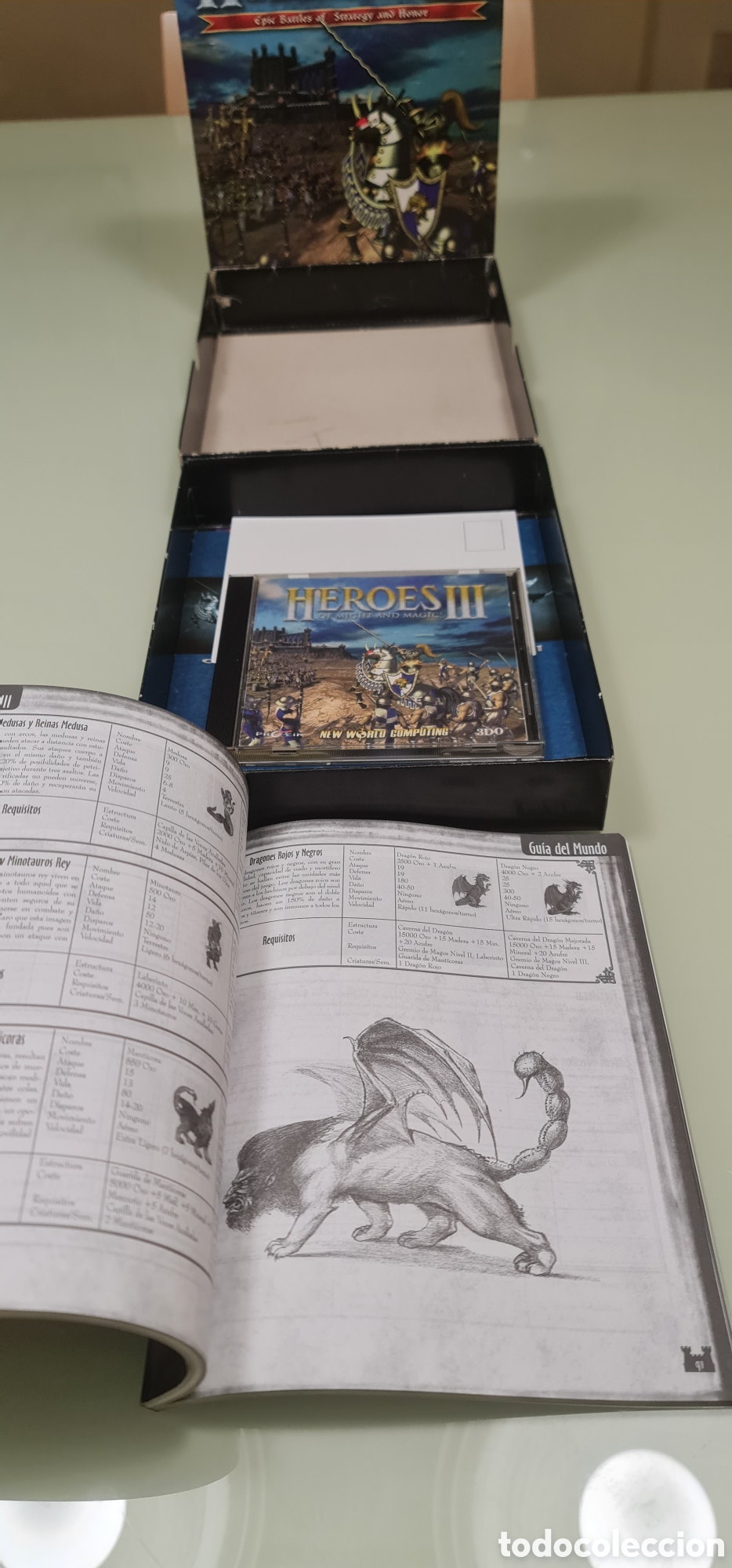 Videojuegos y consolas: Heroes III PC Big Box Completo Proein Espa&ntilde;a - Foto 8