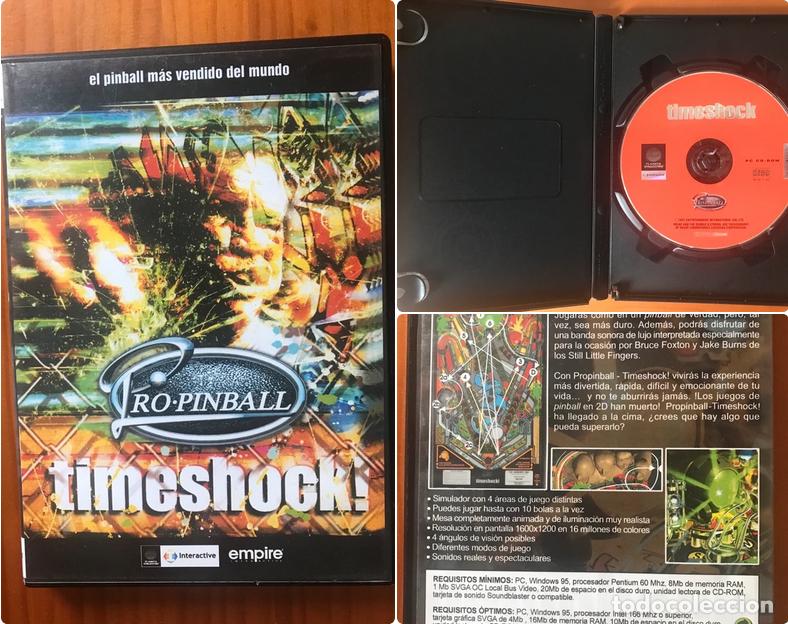 Videojuegos y consolas: Juego PC. Pro-Pinball Timeshock! Planeta Agostini