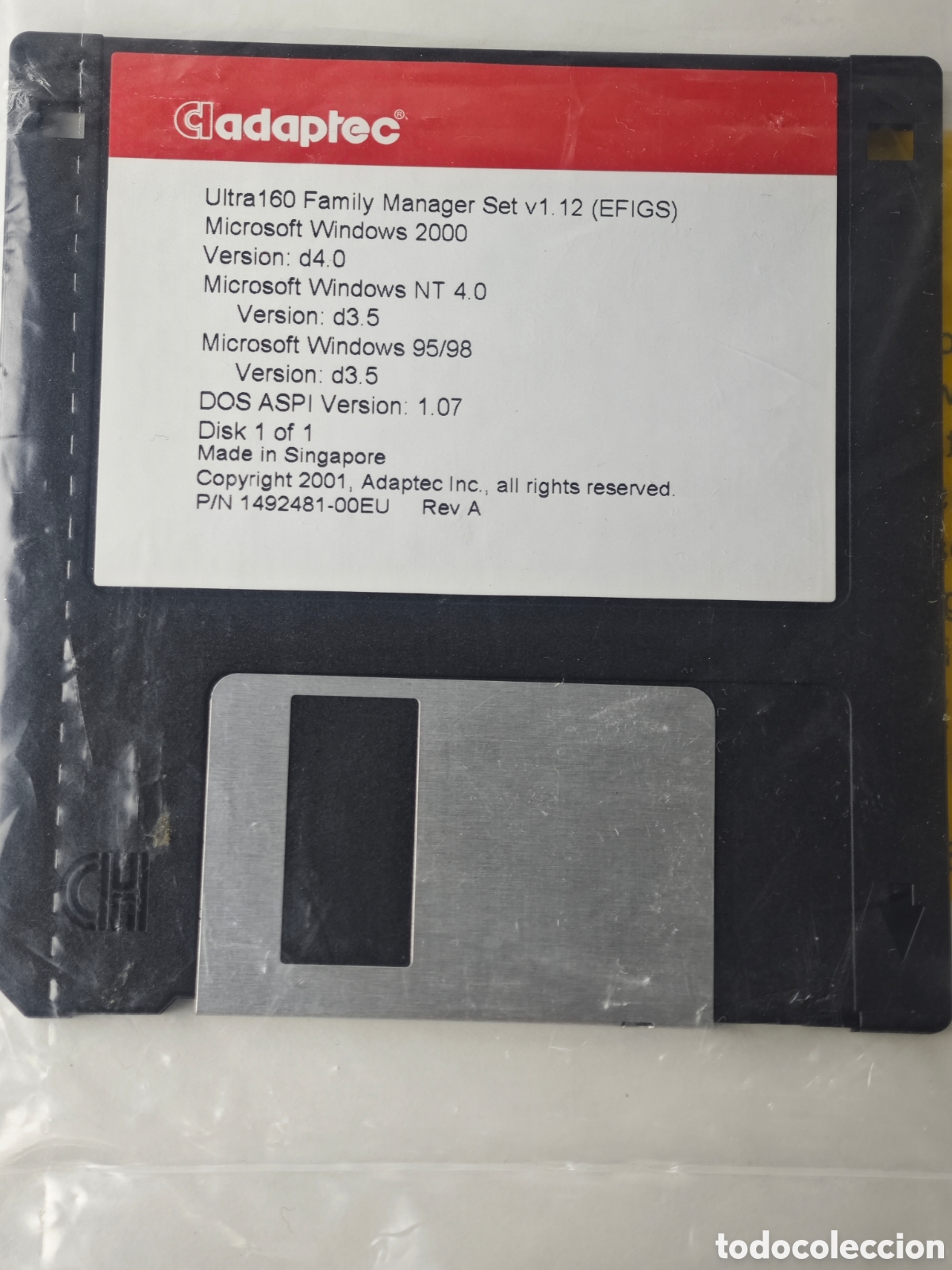 Video Games and Consoles: Floppy Disquet 3.5&rdquo; Original Adaptec Ultral
