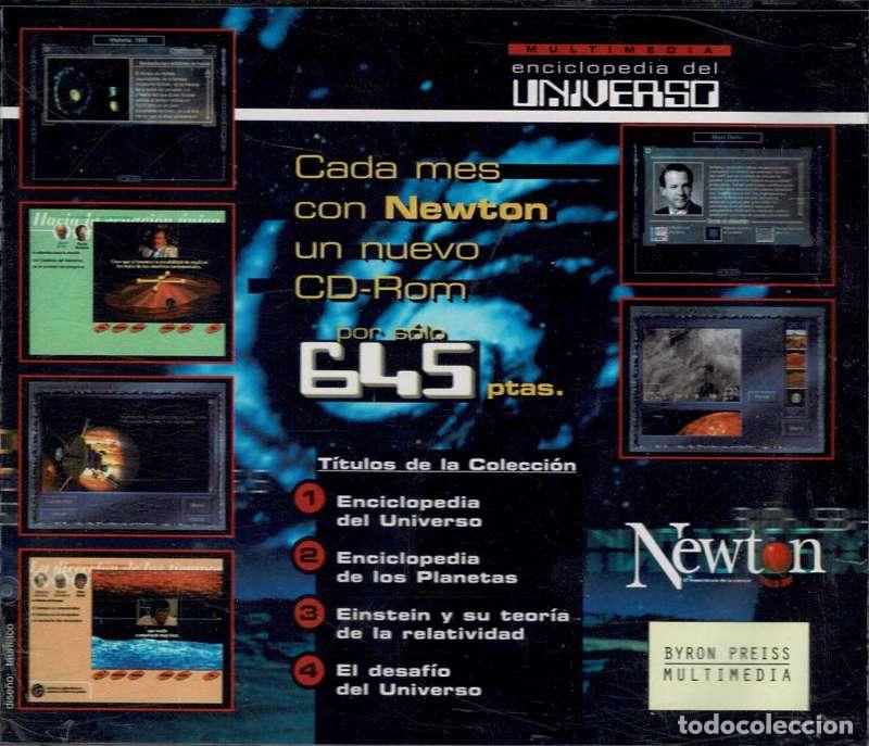 Videojuegos y consolas: Enciclopedia del Universo. Newton Multimedia. CD-ROM PC - Foto 2